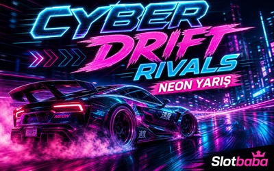 Cyber Drift Rivals neon yarış oyunu kapak görseli