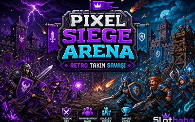 Pixel Siege Arena retro takım savaşı oyunu kapak görseli